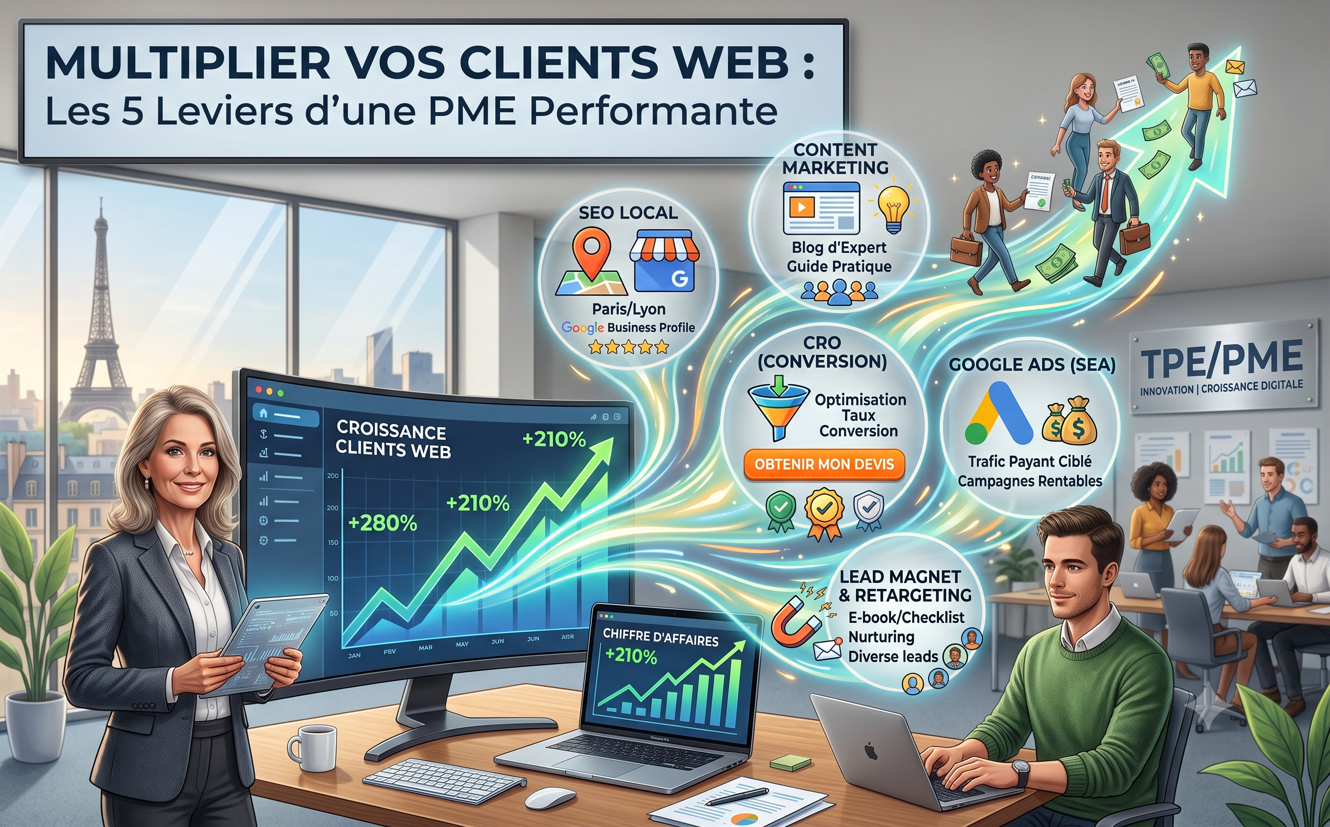 Multiplier ses Clients Web : Stratégie pour PME